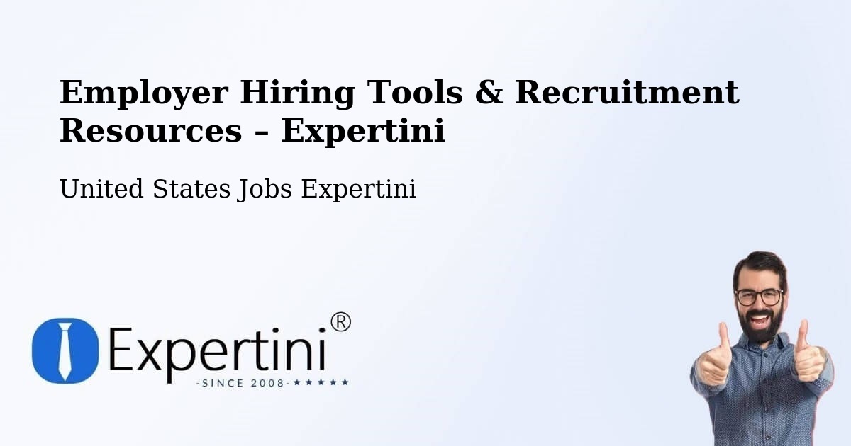 Employer Hiring Tools & Recruitment Resources – Darien - Darien, United States Jobs Expertini